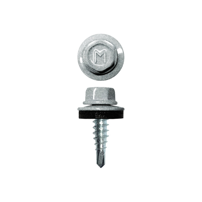 Саморез кровельный Daxmer 4,8х19 (400шт) сверло №1 цинк